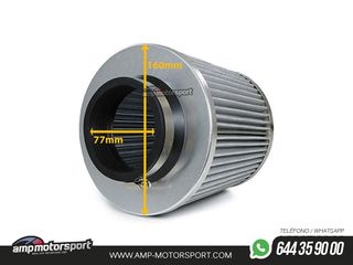 FILTRO ADMISIÓN UNIVERSAL LOOK CARBONO