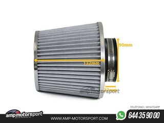 FILTRO ADMISIÓN UNIVERSAL LOOK CARBONO