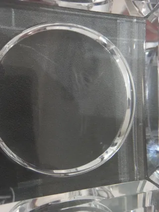 Portacandele Oleg Cassini Vetro