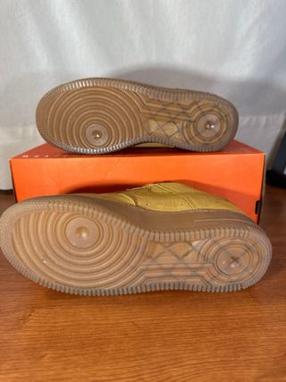 Nike Air Force 1 Marrones/Amarillas