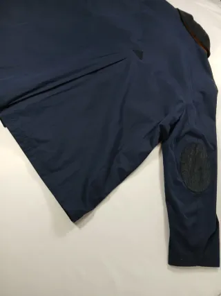 Chaqueta Lloyd's XL azul marino forro tartán