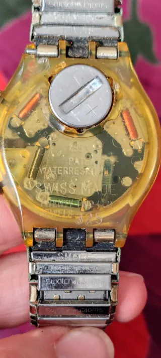 Swatch Crono Golden Globe