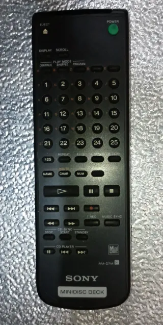 SONY MDS-S38 MiniDisc Deck