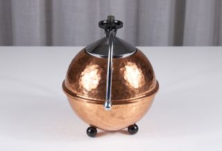 Caffettiera elettrica RV Milano anni '60 in rame