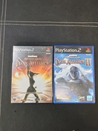 Juegos PS2 Baldur's Gate Dark Alliance I y II