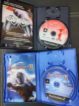 Juegos PS2 Baldur's Gate Dark Alliance I y II