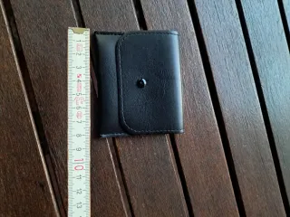 Portafoglio Nuvola Pelle Unisex Nero