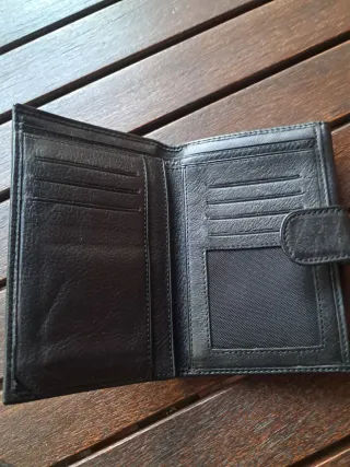 Portafoglio Nuvola Pelle Unisex Nero