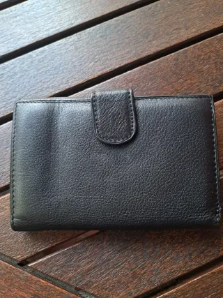 Portafoglio Nuvola Pelle Unisex Nero