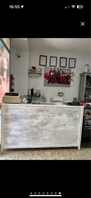 muebles de peluquería en perfecta condición
