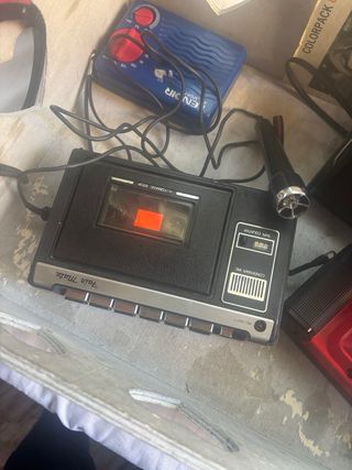 Lotto Oggetti Vintage Fotocamere Cuffie