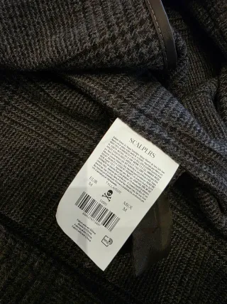 Abrigo Scalpers Gris Hombre