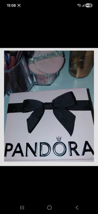 Collar Pandora Corazón Plata