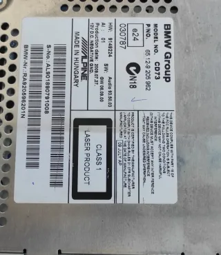 Audio original BMW serie 1 2007 con Parrot