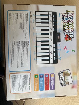 Alfombra Piano Gigante para Niños