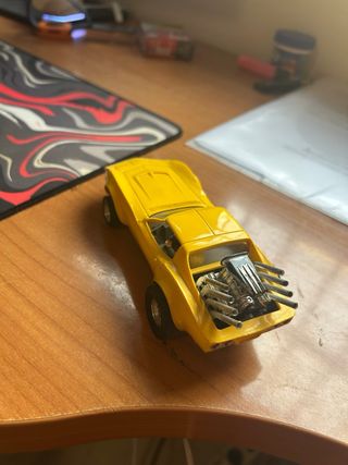 Corvette Stingray Dragster Scalextric Amarillo
