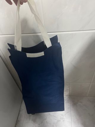 Bolsa Carro Plegable Azul