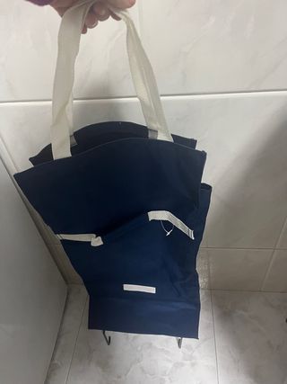 Bolsa Carro Plegable Azul