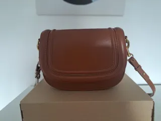 Bolso bandolera Zara marrón