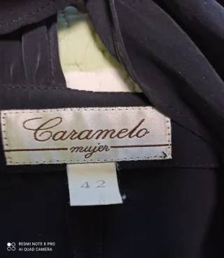 Vestido de fiesta negro Caramelo. LEER