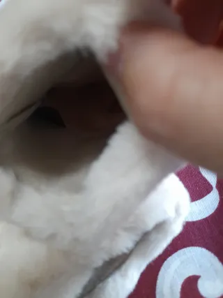 Guanti donna beige con dettaglio bottoni