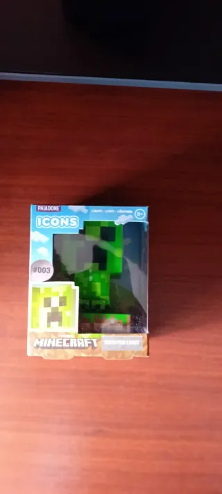 Luz Minecraft Creeper Paladone