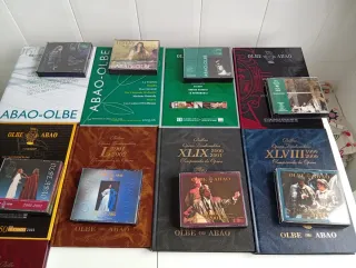Lotes Ópera ABAO-OLBE Libros con CD