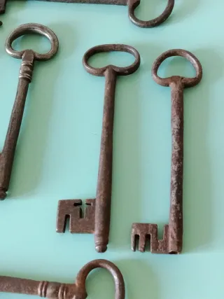Set 6 Chiavi Antiche