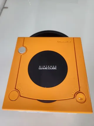 Nintendo GameCube Orange DOL-001 Set Completo