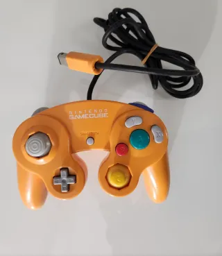 Nintendo GameCube Orange DOL-001 Set Completo