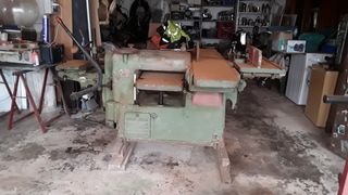 Máquina carpintería multifuncional antigua