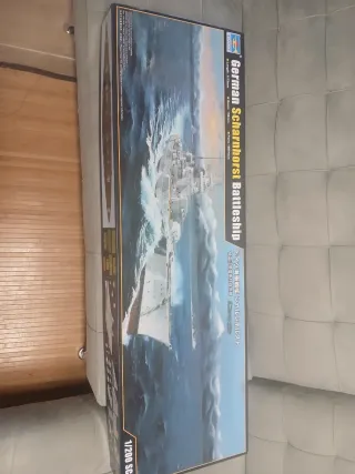 Maqueta Trumpeter Acorazado Scharnhorst 1/200