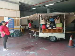 Remolque para mercadillo