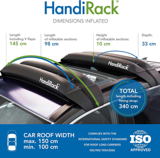 HandiRack Barre da Tetto Gonfiabili Universali