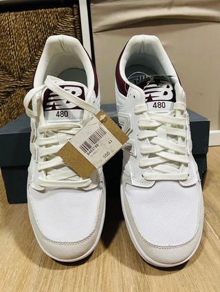 Zapatillas New Balance 480 Blancas/Beige