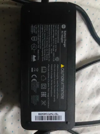 Cargador Xiaomi Scooter 5