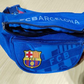 Riñonera y Cartera FC Barcelona Azul