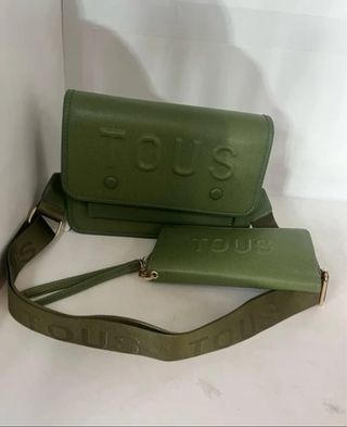 Bolso Verde con Cartera