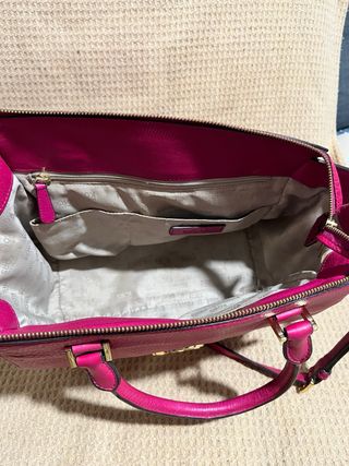 Bolso Michael Kors Rosa y Dorado