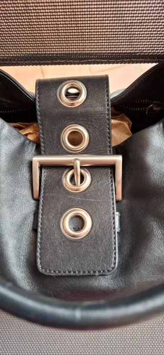 Borsa Prada Moon Nera Pelle