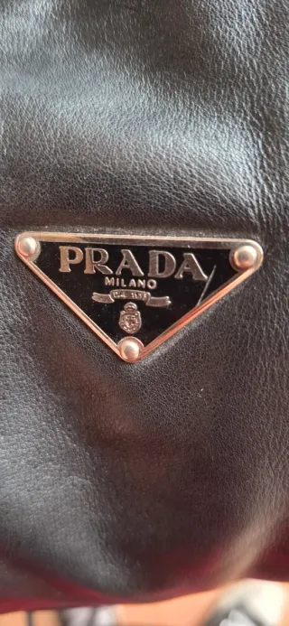 Borsa Prada Moon Nera Pelle