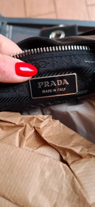 Borsa Prada Moon Nera Pelle
