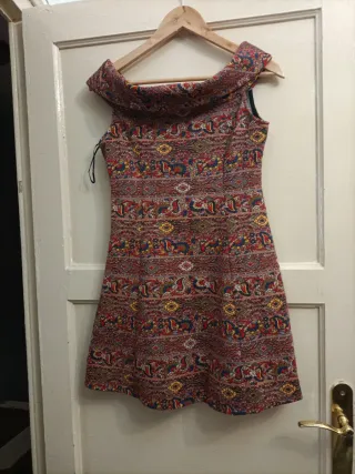 Vestido Zara Multicolor