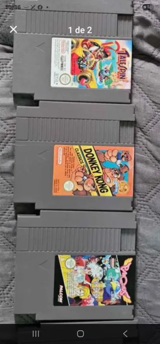 Lote Videojuegos Sega Master System y Mega Drive