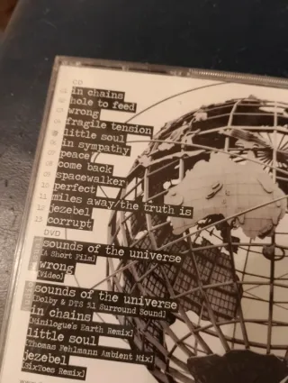 Depeche Mode Sounds of Universe CD+DVD 2009