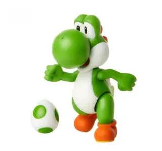 Figura Yoshi Super Mario Bros con Huevo Jakks