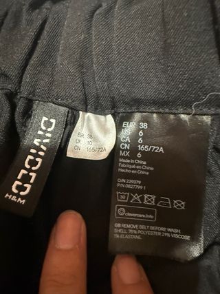 Pantalón H&M negro