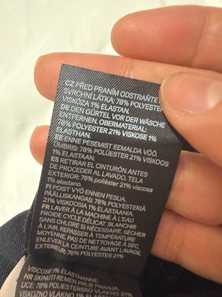 Pantalón H&M negro