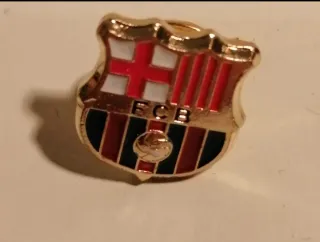 Pin y banderín FC Barcelona