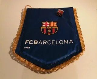 Pin y banderín FC Barcelona